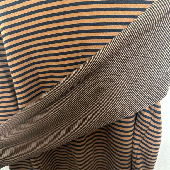 John Varvatos Striped Brown Men's Shirt - Picture 5 of 8